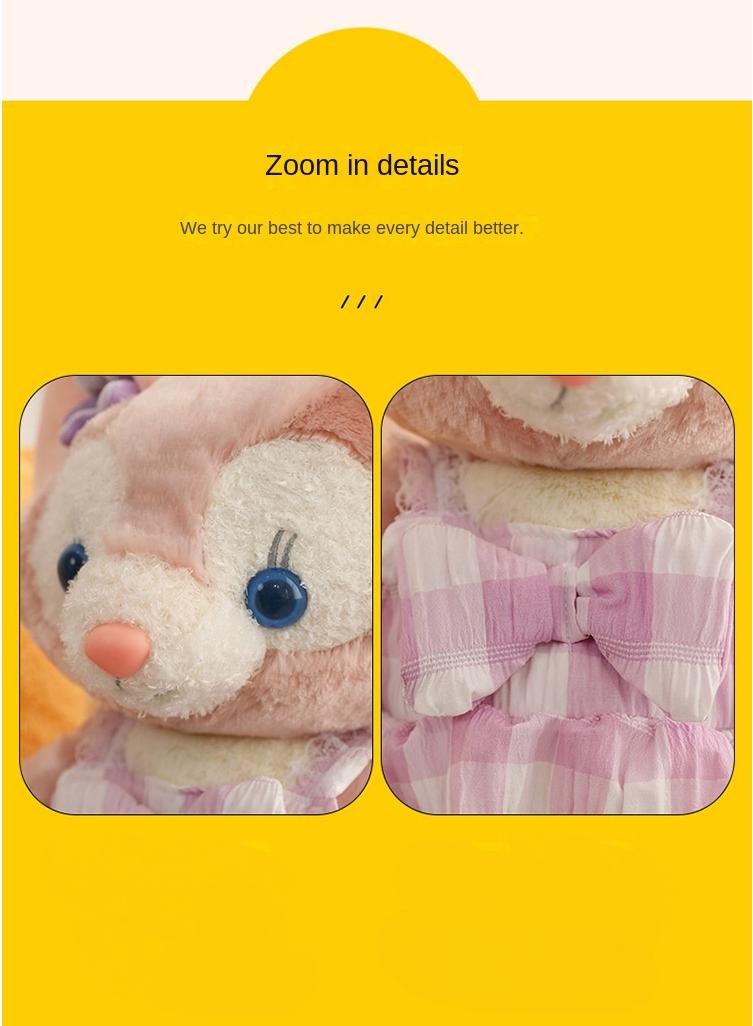 general 1 Pcs TikTok Hot Product LinaBell Plush Toy Little Fox Doll Cloth Doll Gifts For Girls Birthday Gift Children's Day Gifts  - Image 3
