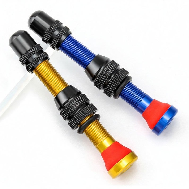 MUQZI Aluminum Alloy Gases Nozzle High Pressure Lightweight CNC Technology - Thickened Lock Nut Prevents Air Leakage - Corrosion-Resistant Anodized Black Finish for Air Cushion Systems - Image 3