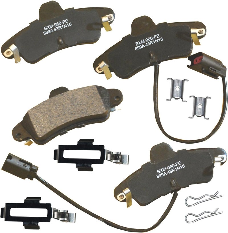 Bendix Premium SBM899A Semi-Metallic Rear Brake Pads for Mercury Cougar 2002-1999 - Image 1