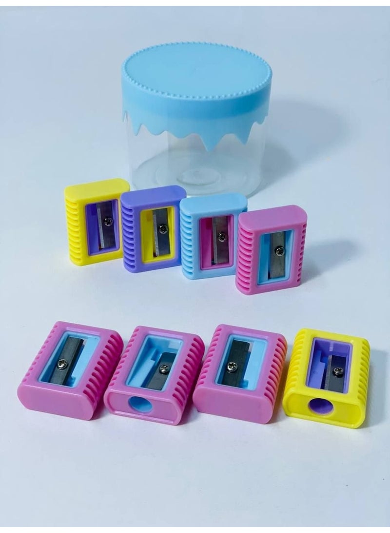 Cake Box Set, 2-Tier Box, 2 x 1 Eraser and Sharpener Box, Set Includes 3 Erasers and 6 Sharpeners - Image 2
