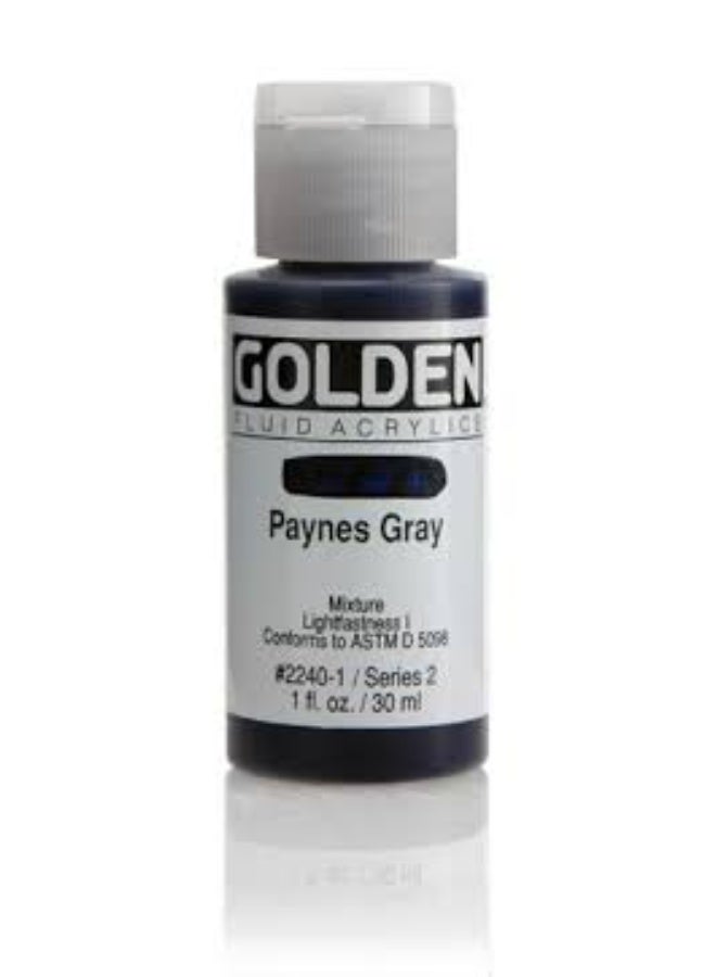 Fluid Acrylics - Paynes Gray 30ML