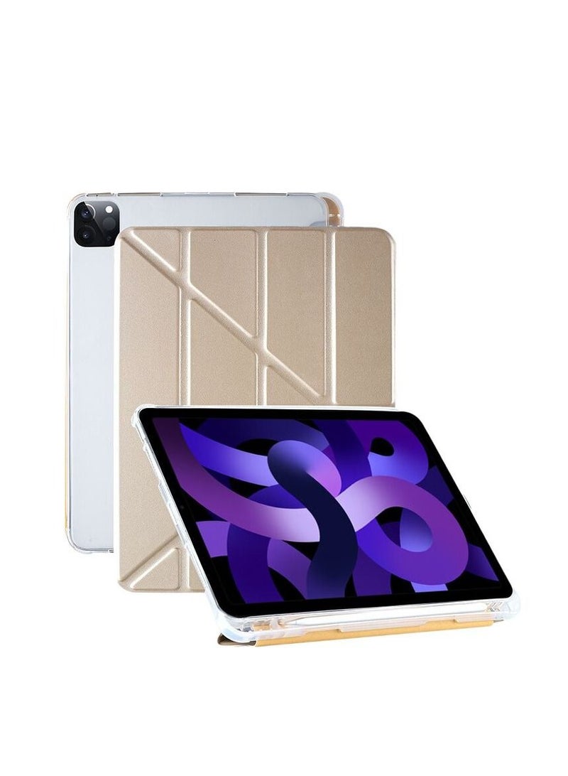 Loquat Golden iPad Soft Shell Low Protective Case With Pen Slot