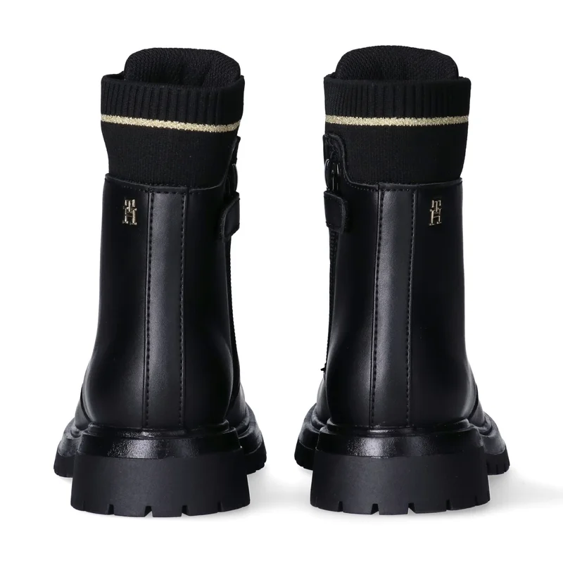 تومي هيلفيغر Little Lace up Boots
