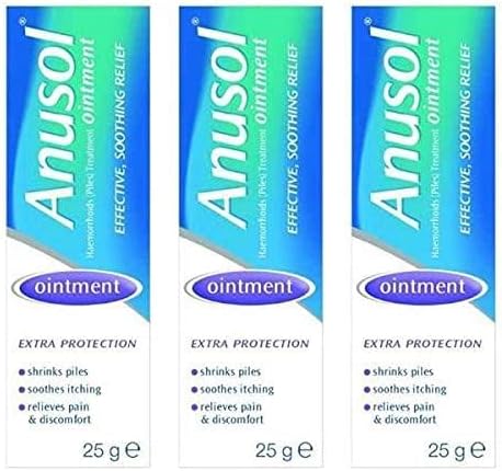 Anusol Ointment 25g x 3 Packs by Anusol