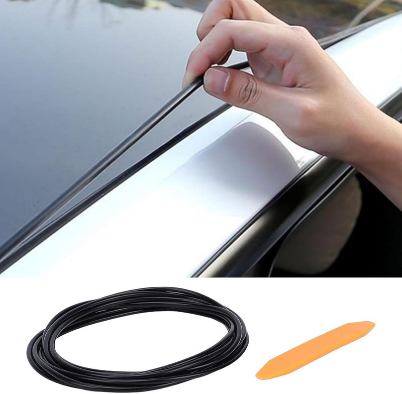 RiToEasysports Sunroof Seal, Noise Reduction and Dust Prevention Rubber Strip, Auto Sunroof Seal for Cars SUVs Trucks Road Trips Commuting Off-Road Adventures - Image 4