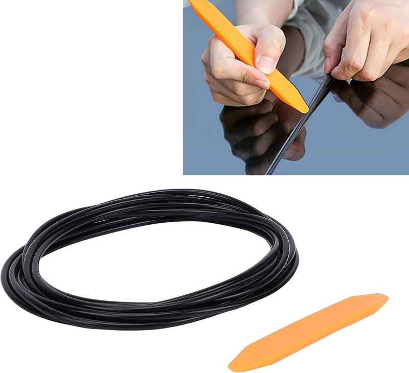 RiToEasysports Sunroof Seal, Noise Reduction and Dust Prevention Rubber Strip, Auto Sunroof Seal for Cars SUVs Trucks Road Trips Commuting Off-Road Adventures - Image 3
