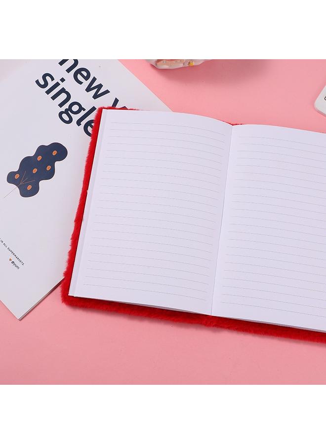 Bluejw New Cartoon Plush Snowman Notebook Children's Handmade DIY Hand Ledger Christmas Gift Notepad Wholesale - Image 5