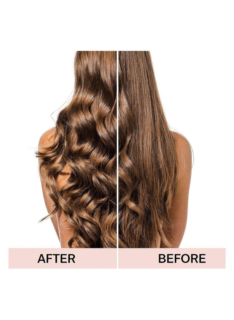 Captaintech Satin Heatless Hair Curler 4 Pack Pillow Soft Rollers with Hair Caps Soft Heatless Curling Rod Headband for All Hair Types No Heat Curlers to Sleep, Overnight Heatless Curls Headband Pink - Image 3