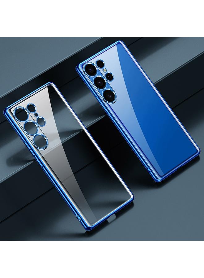 The Bros Case For Samsung Galaxy S24 Ultra 5G Electroplating TPU Transparent Phone Case