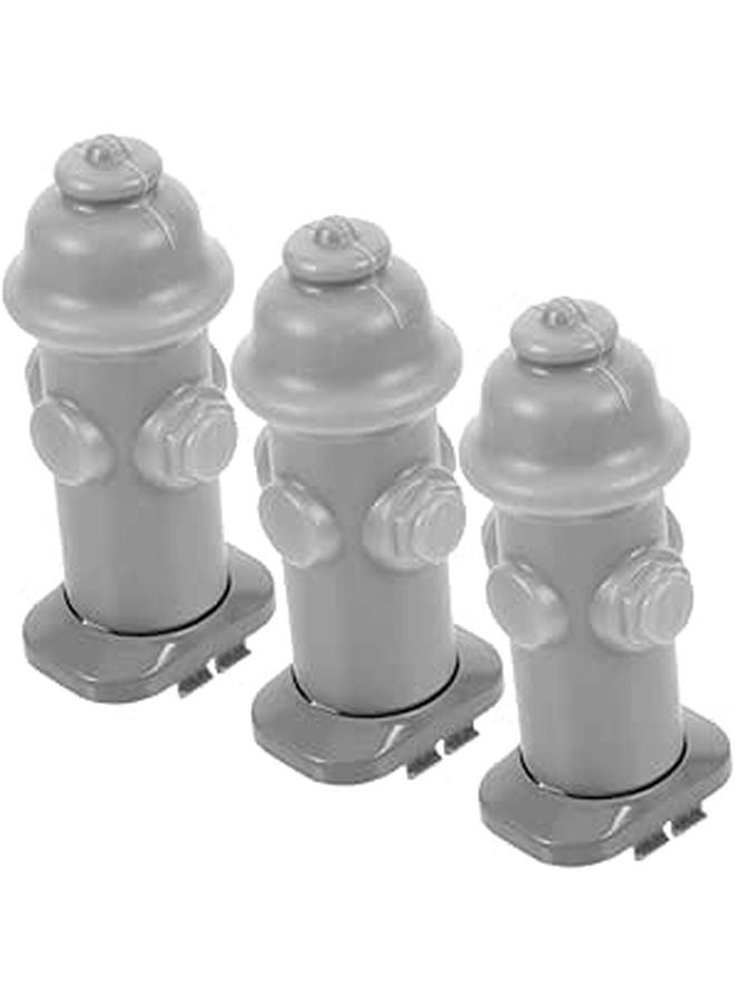 3Pcs Indoor Dog Potty Training Post Guide Sturdy Pee Station Column - Image 1