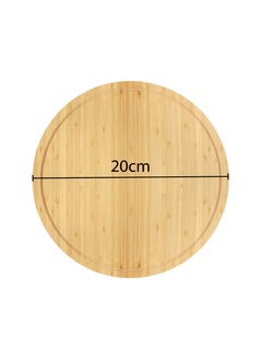 BLACKSTONE Wooden Cutting Board 3Pcs Set BCW1402 (1 Rectangle + 1 Square + 1 Circle) Best for Meat, Vegetables and Cheese  - Image 4