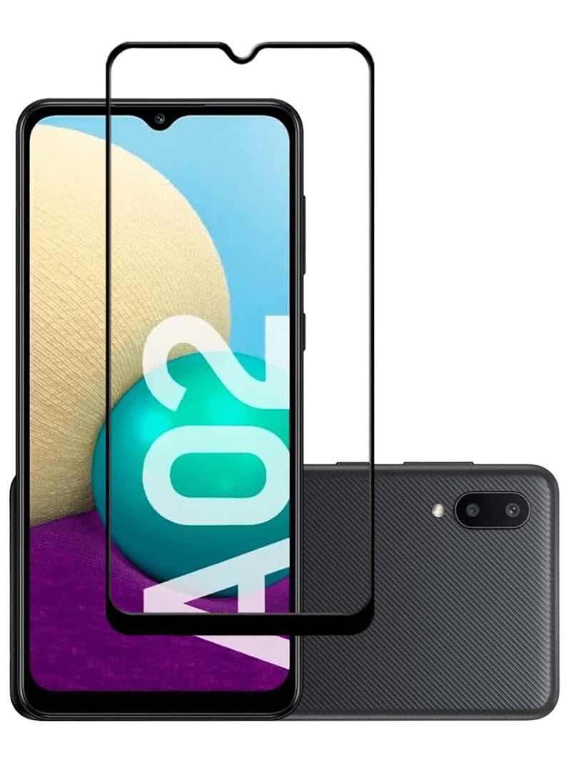 ACLIX Antistatic ESD Dustproof Premium Quality High Definition Tempered Glass Screen Protector Designed For Samsung Galaxy A02 - Image 1