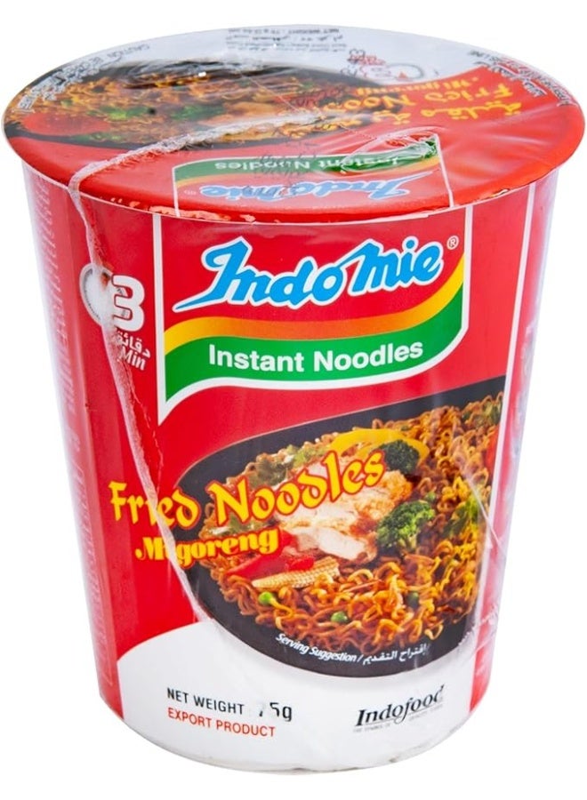 إندومي كوب إندومي مقلي، نودلز سريعة التحضير بنكهة "مي جورينج" الأصلية، حصة 75 جرام - Image 1