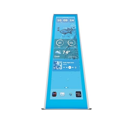 Hyte Y70 Touch Infinite Display Upgrade Screen Kit for PC Case - 14.9" IPS Display - 2.5K Resolution - 60Hz - 10-Point Touch - Blueberry Milk (Blue) - Image 4