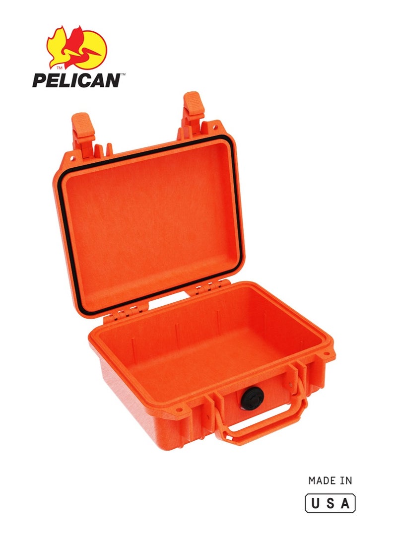 Pelican 1200 Protector Case with Foam, Orange, IP67 Waterproof Hard Case - Image 2
