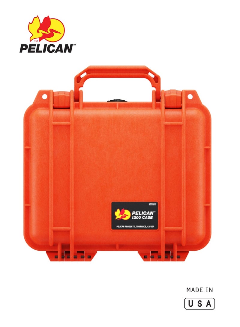Pelican 1200 Protector Case with Foam, Orange, IP67 Waterproof Hard Case - Image 4