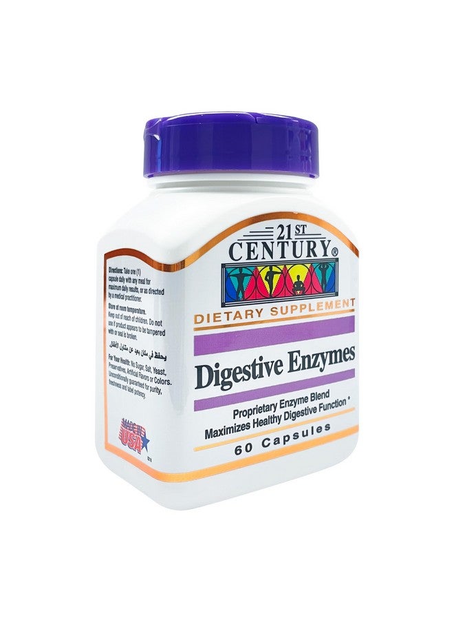 21st Century Digestive Enzymes Capsules, 60 Count (Pack of 2) - Image 3