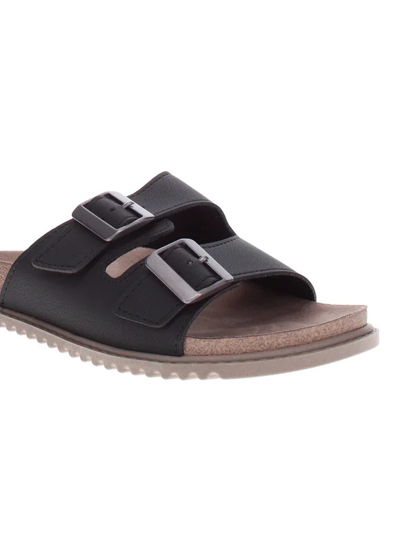 MOLEKINHO Molekinho Junior Boys Sandals/Chappals Black | Made In Brazil