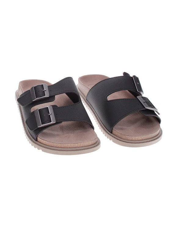 MOLEKINHO Molekinho Junior Boys Sandals/Chappals Black | Made In Brazil