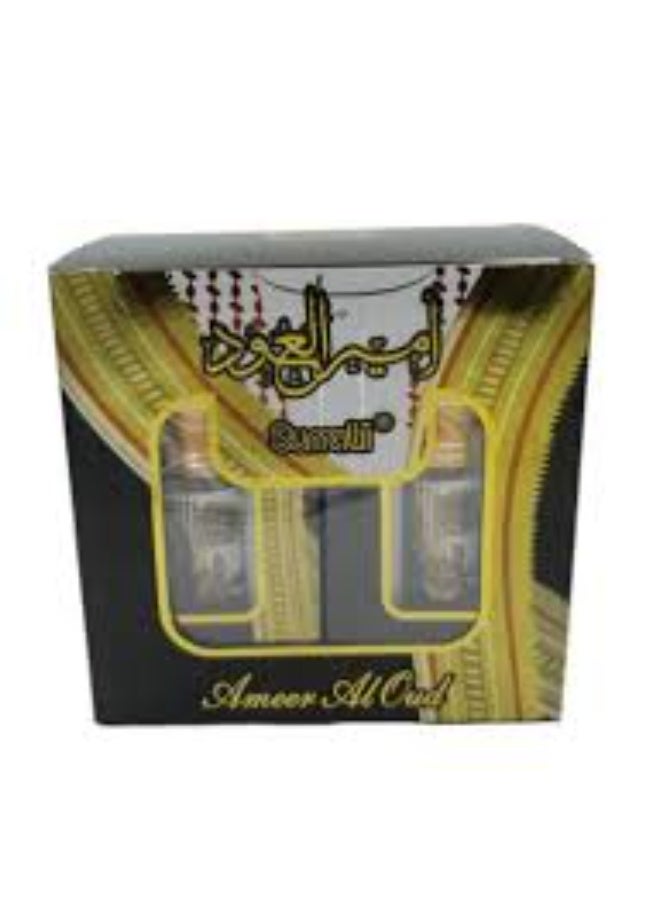 عطر مركز امير العود 6 قطعة 6 مل