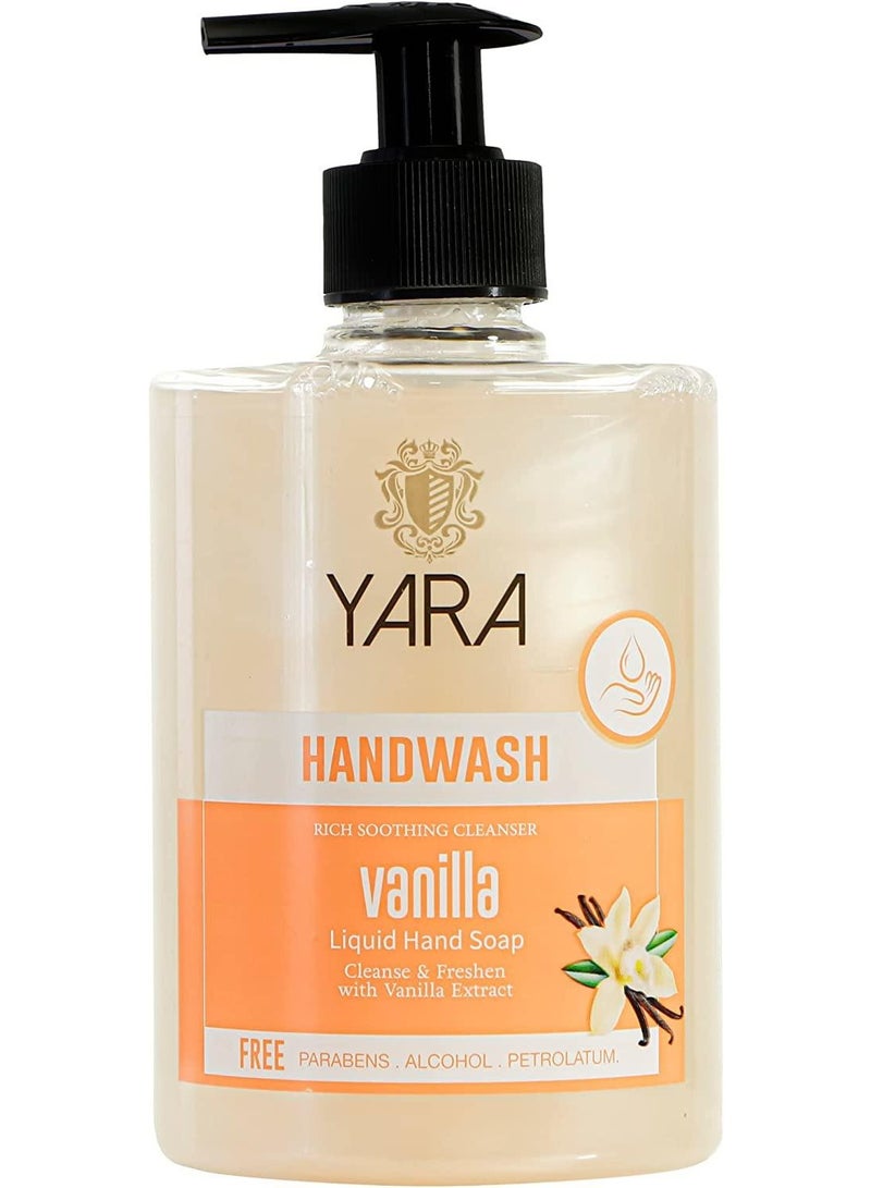 غسول يد يارا فانيليا 500 مل
