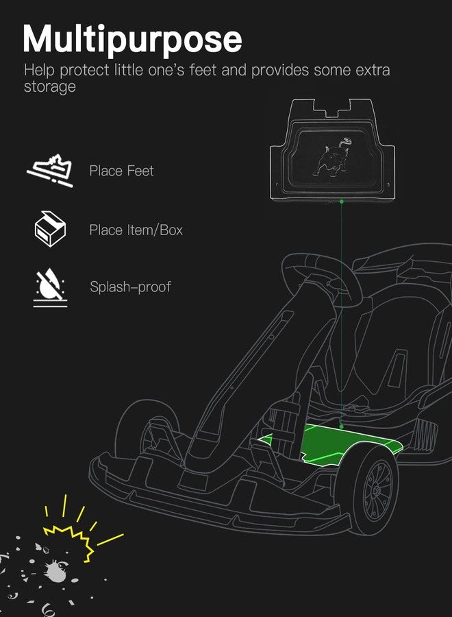 دواسة أمان Stio لعربة GoKart Pro و Kit - متوافقة مع Ninebot by Segway GoKart PRO - إطار من الفولاذ المقاوم للصدأ - قطع غيار وملحقات - Image 2