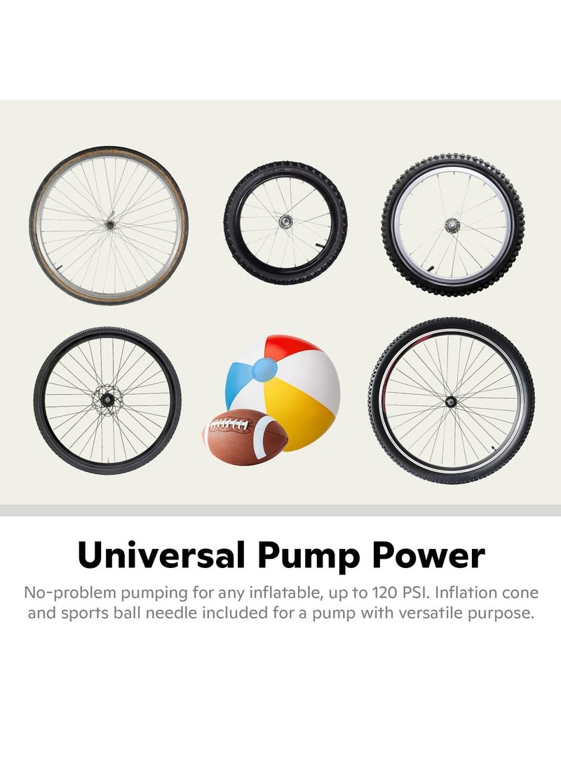 شوين مضخة دراجة أرضية في مركز الهواء، تناسب أنواع صمامات شريدر وبريستا، مضخة هواء محمولة، ملحقات الدراجة - Image 5