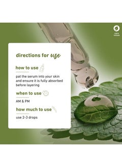 Plum Green Tea & Zinc Complex 3% Face Serum; With Acnacidoltm Bg & Natural Ahas; Fights Pimples & Tightens Pores; Controls Oil & Gently Exfoliates; For All Skin Types; 100% Vegan; 30 Ml  - Image 5