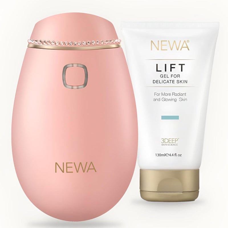 NEWA RF Radio Frequency Beauty Reduction Device Home Use Tightening Device for Skin Rejuvenation Wrinkle RemovalSkin TighteningLight SpotsProfessional Skin Care Facial DevicePink Pink
