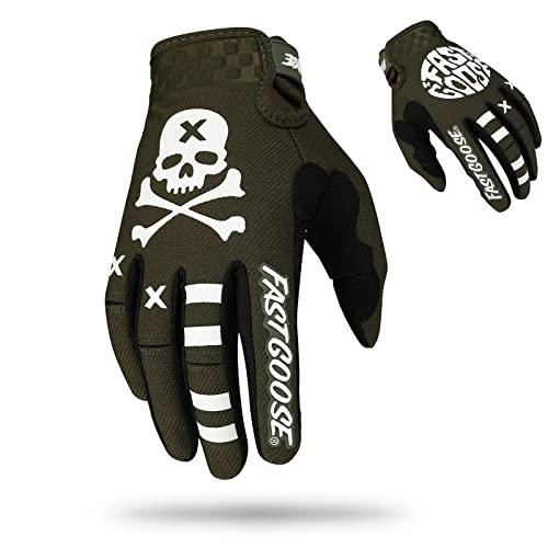 FASTGOOSE Dirt Bike Motorcycle Gloves Motocross Gloves Motorbike Riding Bike Gloves ATV MX MTB Off Road Racing Sports Cycling Glove (Olive, Small) - Image 1