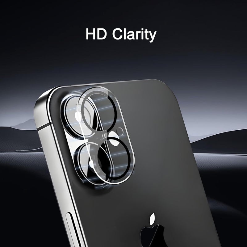 Ailun 3 Pack Privacy Screen Protector for iPhone 17 [6.3 inch]+ 3 Pack Camera Lens Protector with Installation Frame,Dynamic Island Compatible,Anti Spy Tempered Glass[9H Hardness]-HD - Image 4