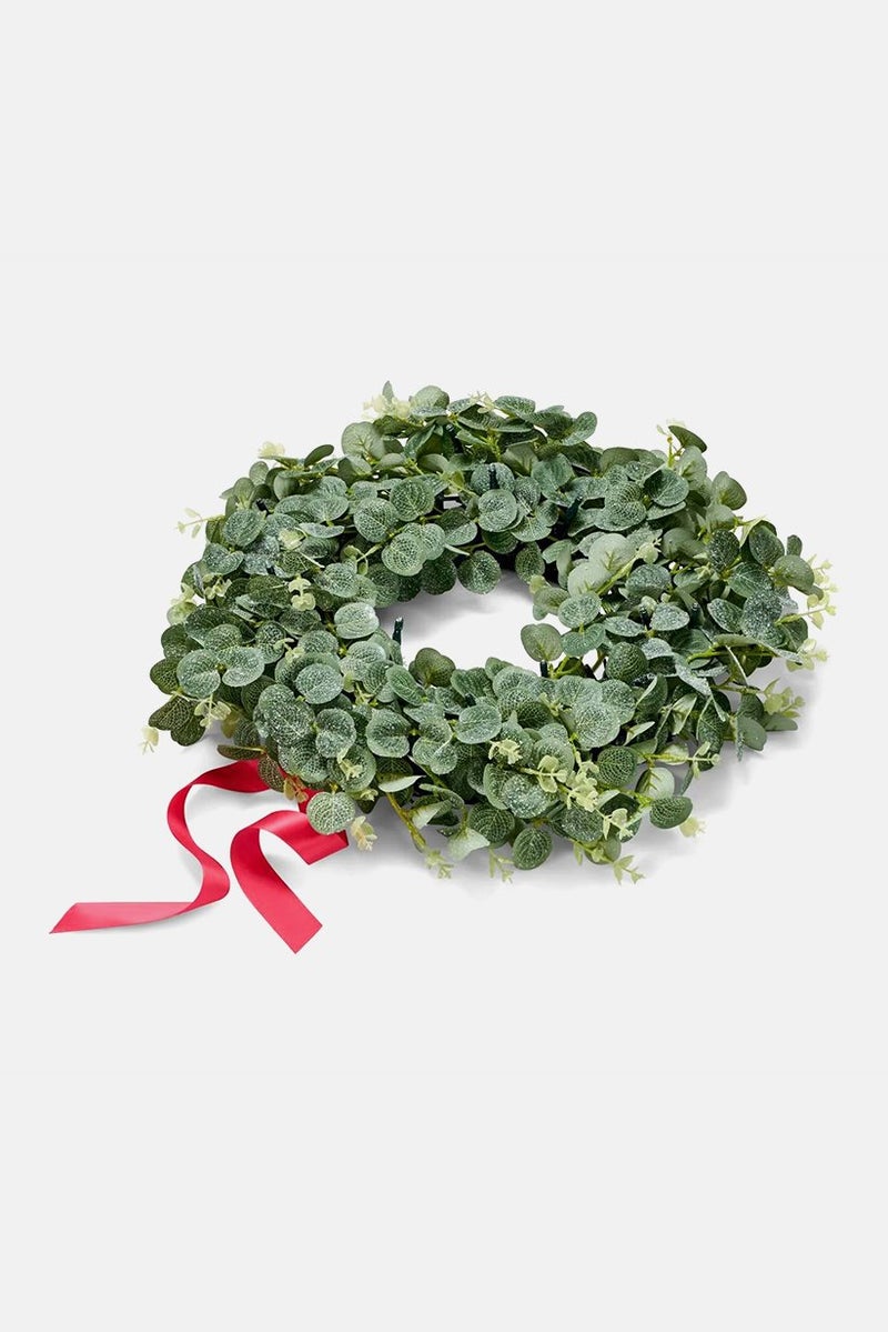 Tchibo LED Decorative Wreath, Green - Image 3