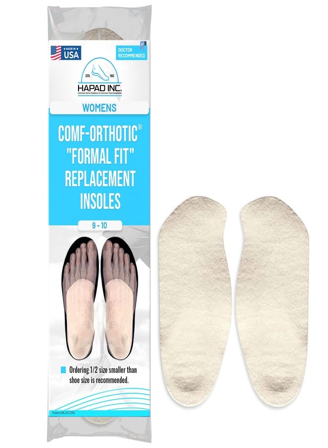 HAPAD Comf-Orthotic Formal Fit 3/4 Length Insole, Women's 9 to 10 - Image 1