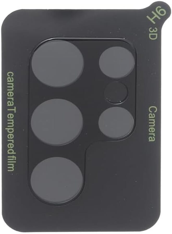 Camera Lens Glass Protector for Samsung Galaxy S22 Ultra 5G, Black MO-ST-103