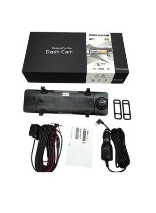 Mirror Dash Cam, Lightweight Portable Driving Recorder With GPS, Full Touch Screen Rear View Mirror Camera, Wide Angle Type C Dual Lens Car Camera, (4k Plus 1080p Plus Wifi Plus GPS Plus ACC) - pzsku/Z0BBFC8EFB5DC5177F6FBZ/45/_/1734693747/5e0813df-c843-4cd4-acb1-9d75eac77c8c
