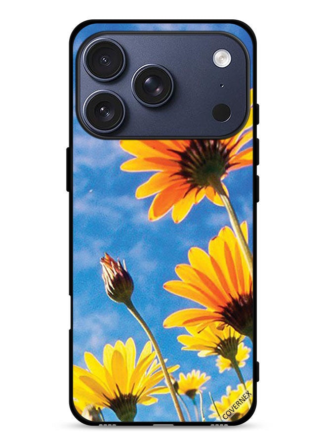 Covernex Apple iPhone 17 Pro Protective Case Cover Sunflowers - Image 1