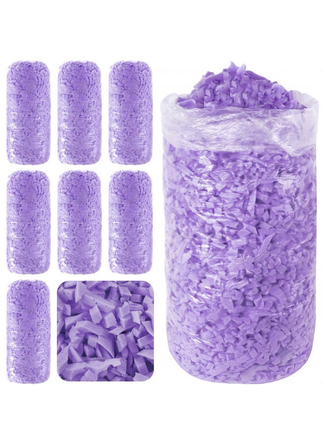 Frienda 40lbs Bean Bag Filler Bulk, Memory Foam Filling, Shredded Soft Foam Filler Stuffing for Bean Bag Refill Pillow Dog Bed Chairs Couch Cushion Stuffed Animals Arts Crafts (Purple) - pzsku/Z0BBFDD7A3637479E8580Z/45/_/1728155509/b6671629-1095-4ad1-9172-94a6bd3da436