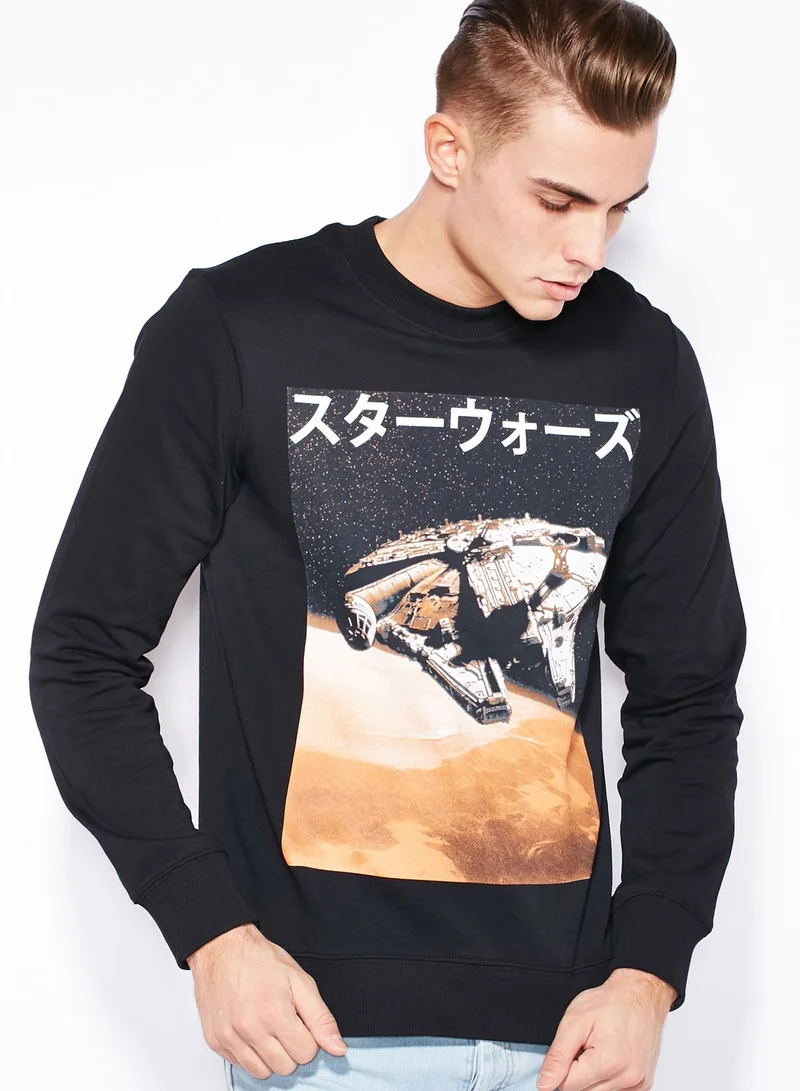 JACK & JONES Star Wars Falcon Sweatshirt