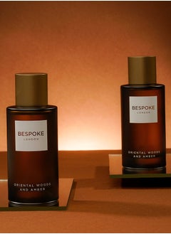 BESPOKE LONDON BESPOKE London Perfume For Men Oriental Woods & Amber Eau De Parfum | 100ml | Rich, Warm & Woody Scent | Long-Lasting, Sophisticated Fragrance | Perfect for Evening Wear & Special Occasions  - Image 2
