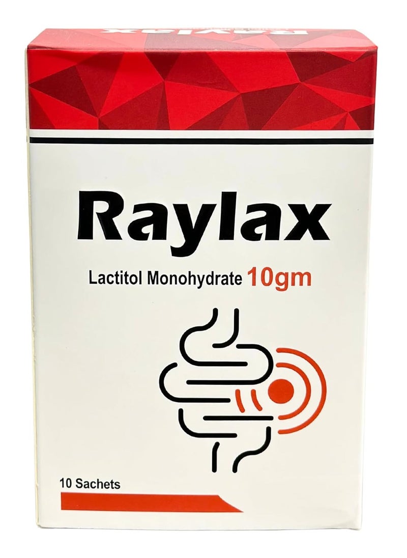 RDS Pharma Raylax ( Lactitol Monohydrate 10G ) (10G x 10 Sachets)  - Image 1
