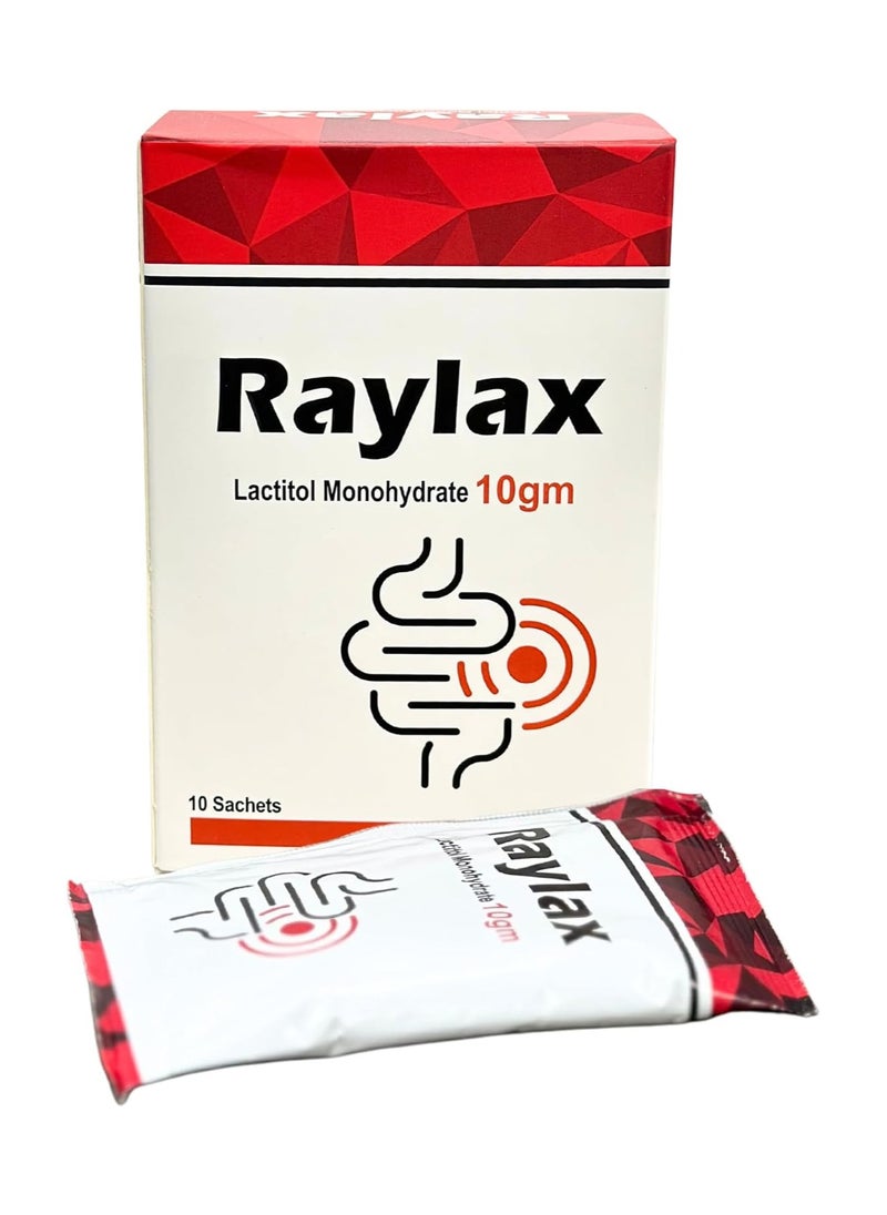 RDS Pharma Raylax ( Lactitol Monohydrate 10G ) (10G x 10 Sachets)  - Image 2