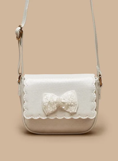 ميسي Little Missy Bow Accent Crossbody Bag with Adjustable Strap