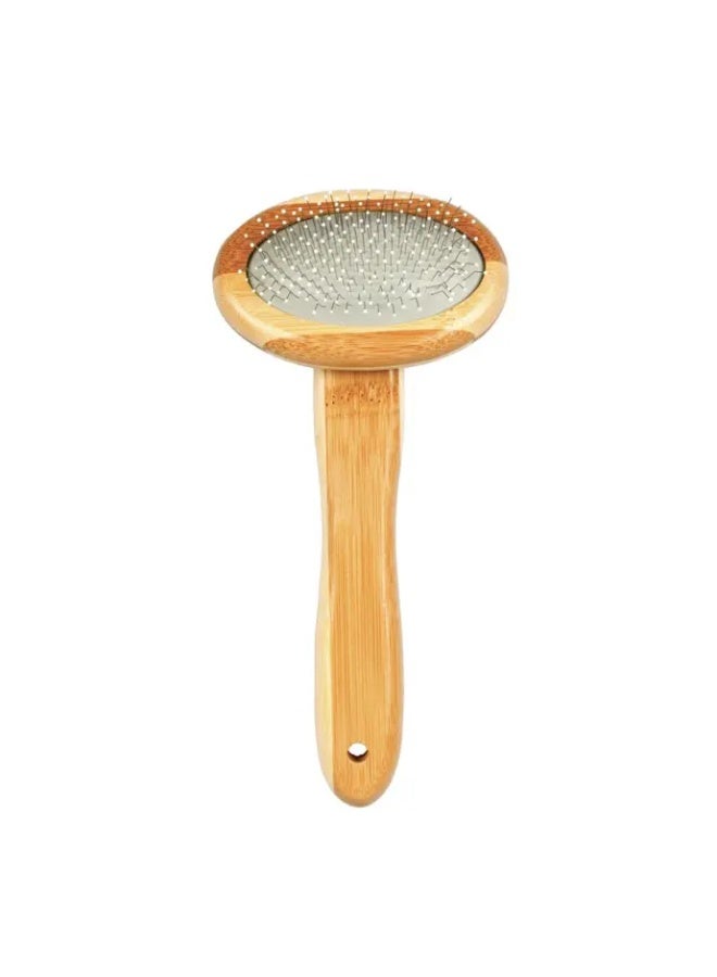 DUVO Bamboo Slicker Grooming Brush - S - Image 2