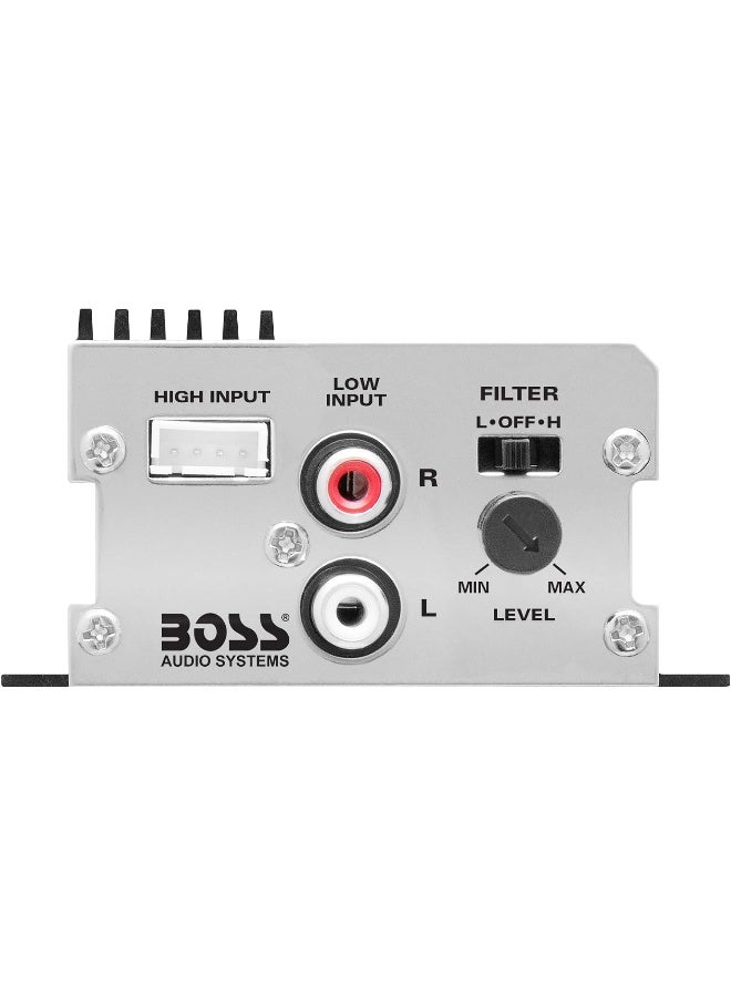BOSS Audio Systems CE102 2 Channel Car Amplifier - 100 Watts, Full Range, Class A/B, IC (Integrated Circuit) - Image 4