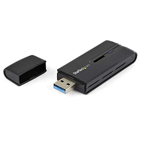 Startech.com StarTechcom USB 30 AC1200 Dual Band WirelessAC Network Adapter 80211ac WiFi Adapter 24GHz 5GHz USB Wireless AC Network Card TAA USB867WAC22 - Image 1