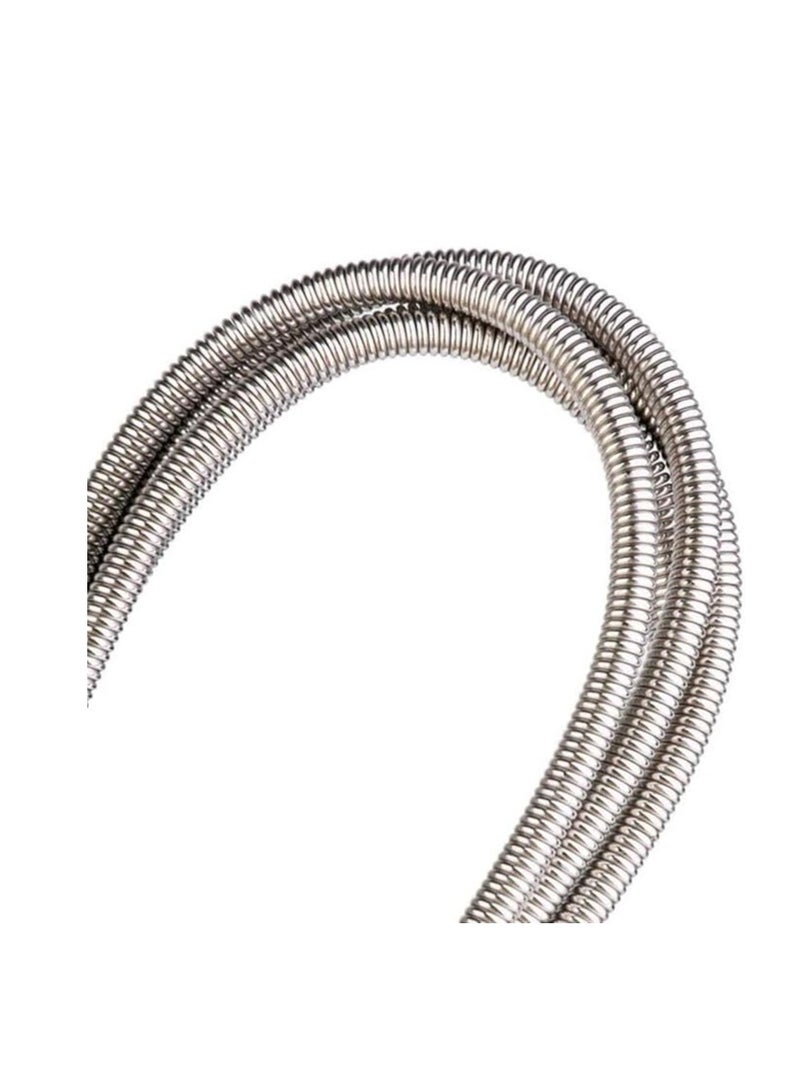 ايسيباي Aquarium Cleaning Brush, Stainless Flexible Cleaning Brush, Double Ended Fish Tank Tubes Filters Pipe Brush, Cleaners Pump Hose Brush, Suitable For Home Fish Tank Drain Pipes Tube Cleaning - Image 3