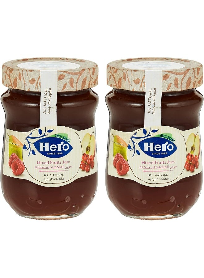 Hero Hero Mixed Fruit Jam, 350 gm, Pack Of 2 - Image 1