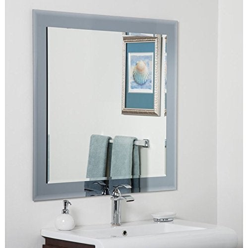 SDG Royal Blue Frameless Mirror - Image 1
