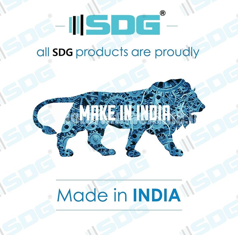 SDG Royal Blue Frameless Mirror - Image 5