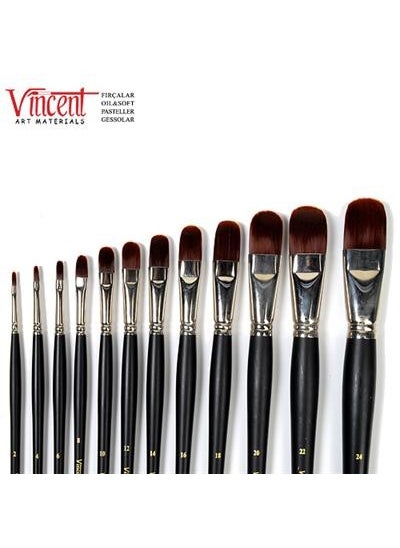Talens - Vincent 2000K/6 Oil Paint Brush - Image 1